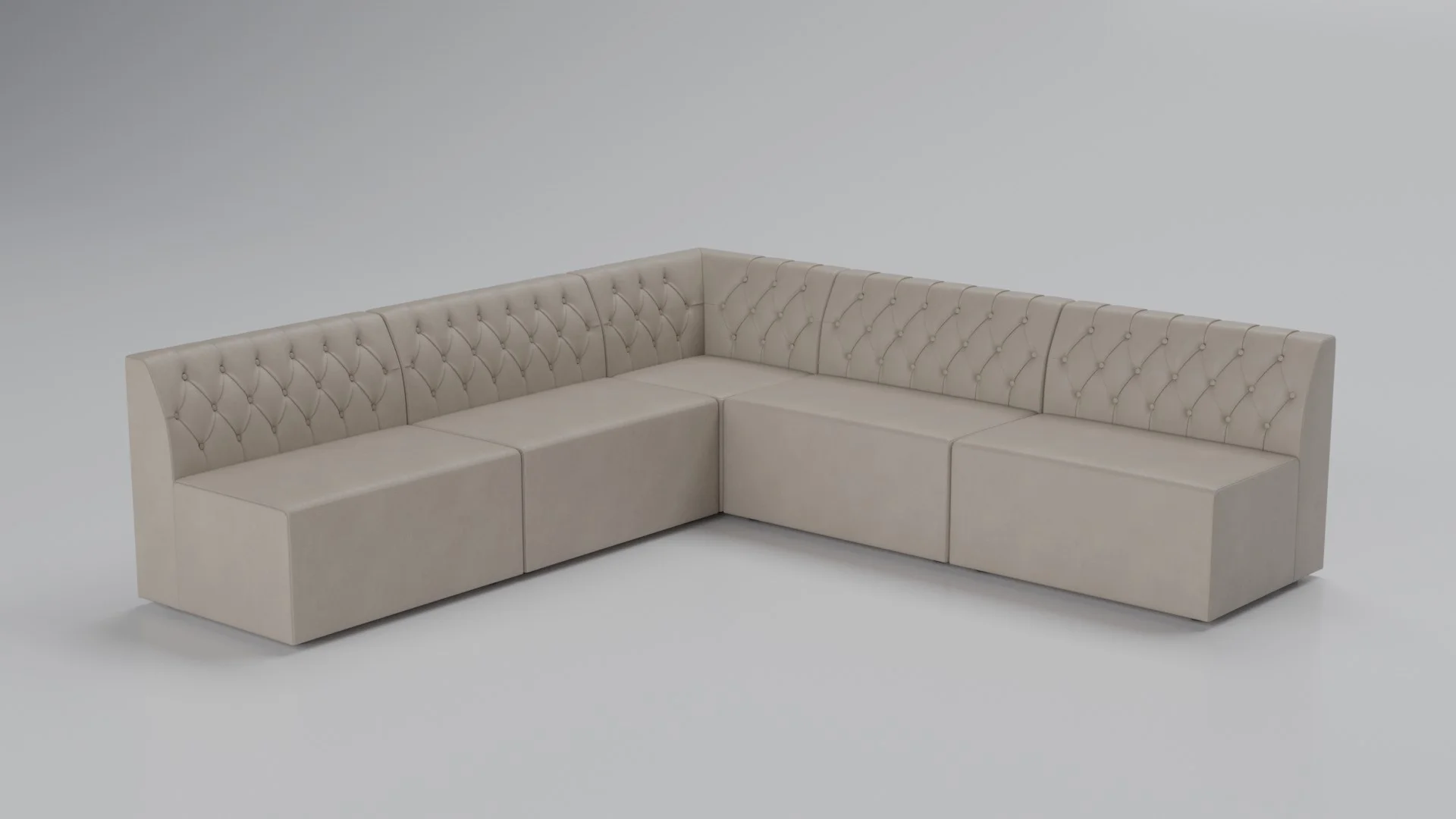 Commercial modular seating from the AA1 105 collection by Cria Furniture